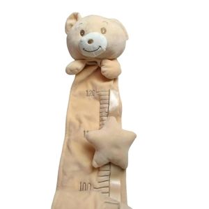 Plush bear baby decorative  growth chart